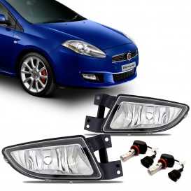 Par Farol Milha Neblina Bravo 2010 2011 2012 2013 2014 2015 Com Ultra Led