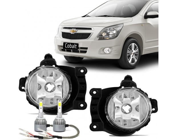 Par Farol Milha Neblina Cobalt 2013 2014 2015 2016 Com Super Led 6k