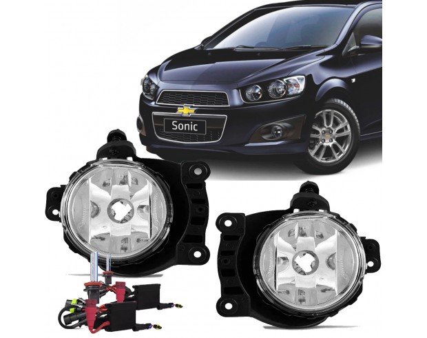 Par Farol Milha Neblina Sonic 2013 2014 2015 2016 Com Xenon 8k Par Farol Milha Neblina Sonic 2013 2014 2015 2016 Com Xenon 8k