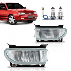 Par Farol Milha Neblina Gol G2 Bola 1995 1996 1997 1998 Com Halógena