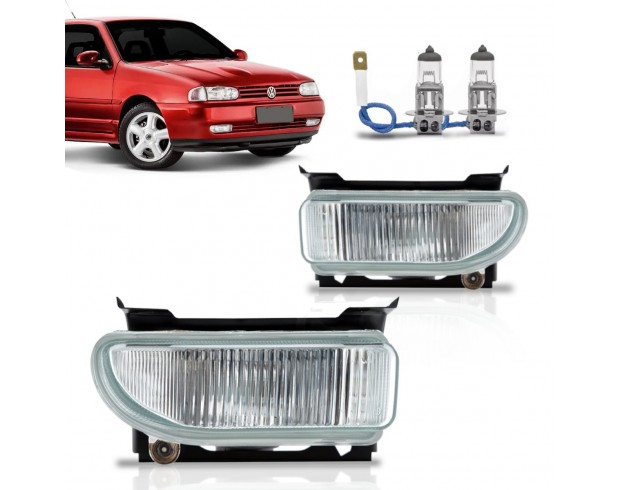 Par Farol Milha Neblina Gol G2 Bola 1995 1996 1997 1998 Com Halógena