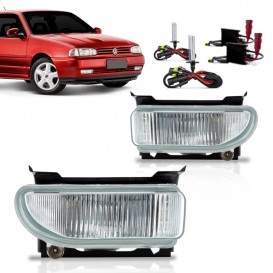 Par Farol Milha Neblina Gol G2 Bola 1995 1996 1997 1998 Com Xenon 12k