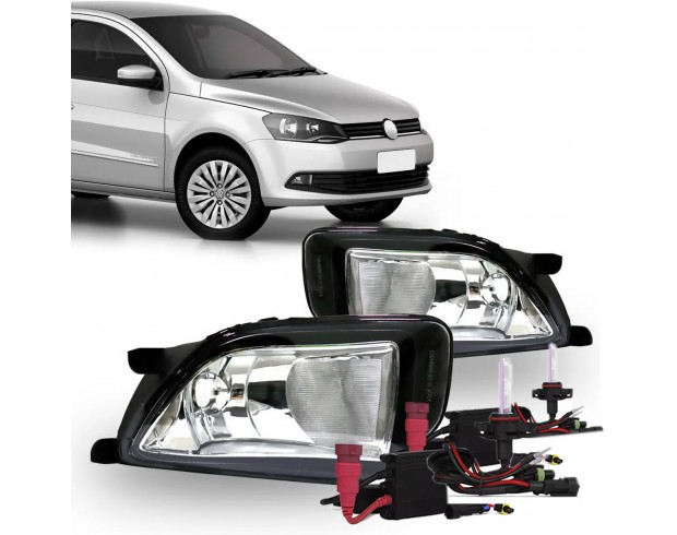 Par Farol Milha Neblina Gol G6 2012 2013 2014 2015 2016 Com Xenon 12k