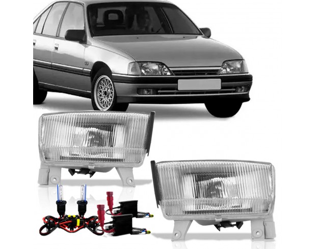 Par Farol Milha Neblina Omega 1992 1993 1994 1995 1996 1997 1998 Com Xenon 12k