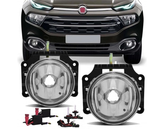 Par Farol Milha Neblina Toro 2016 2017 2018 2019 2020 Vidro Com Xenon 8k