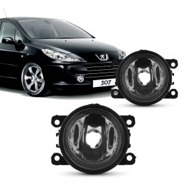 Par Farol Milha Neblina Peugeot 307 2007 2008 2009 2010 2011 2012