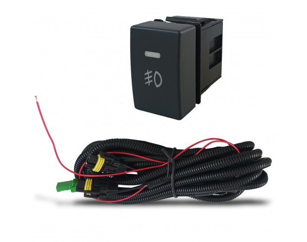 Kit Farol Milha Neblina HR-V HRV 2022 2023 Com Botão Modelo Original